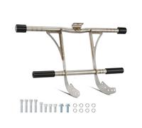 CPXCTZFZUB For For Softail Fat Boy Street Bob 2018-2024 Engine Guard Highway Peg Two-Step Front Crash Bar motorcycle engine bumper(Stainless Steel)