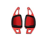 CPXCTZFZUB Paddle Shift for Audi A3 RS3 A4 B9 S4 A5 RS6 R8 A7 Q3 A8 Q5 S5 Q7 S6 TT S7 Steering Wheel Shift Paddle Shifter(for Type D Red)