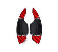 CPXCTZFZUB Paddle Shift for Cadillac CT4 CT5 CT6 XT4 XT6 1 Pair Car Steering Wheel Shift Paddle Extension Shifter(Carbon Fiber Red)