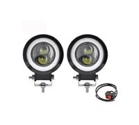 CPXCTZFZUB Universal Motorcycle Headlights 30W Round LED Lens Spotlights Fog Lamp Beam Motorcycle headlights
