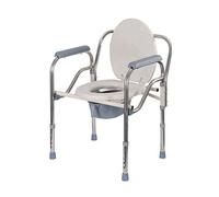 CPYGMXI Commode Chair Bedside Commode Toilet Surround Chair with Removable Padded Seat and Potty Bathroom Support Portable Toilet