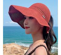 CPYGMXI Empty Roof Top Sunscreen Cap Bucket Hat Sun Visor Folding Big Brim Summer Hats Cap for The Beach
