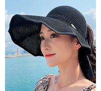 CPYGMXI Empty Roof Top Sunscreen Cap Bucket Hat Sun Visor Folding Big Brim Summer Hats Cap for The Beach