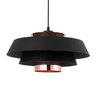 CPYGMXI Flush Mount Ceiling Hanging Lamp, Light Source Single Head Chandelier, American Industrial Style Metal Pendant Light, Living Room Restaurant Bar Decorat Light Fixtures