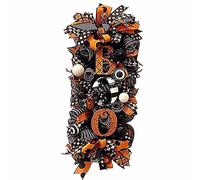 CPYGMXI Hanging Horror Pumpkin Letter Garland House Garden Pendant Suitable for Indoor and Outdoor Door Props Decoration
