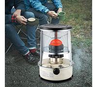 CPYGMXI Kerosene Stove Indoor, Kerosene Heater Without Electricity, Portable Petroleum Stove, 4l6l, Paraffin Heater for Outdoor Camping Patio Tent Hiking, With Storage Bag and 5 Wicks,6L-White