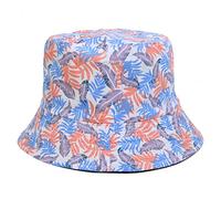 CPYGMXI Man Women Bucket Hat Outdoor Sports Fishing Cap Vacation Beach Floral Wide Brim Fisherman Sun Hat