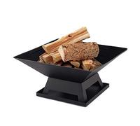 CPYGMXI Outdoor Garden FIRE Pit, Brazier Square Stove Patio Heater Outdoor BBQ Camping,Outdoor Fire Pits