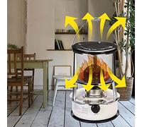 CPYGMXI Portable Indoor Kerosene Stove Camping Heating Stove Outdoor Supplies Paraffin Heaters Without Electricity Efficient Heater For Backpacking Hiking Camping Cooking Kerosene Heater