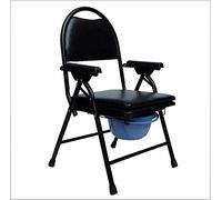 CPYGMXI Shower Stool Shower Seat Wheelchairs Deluxe Commode Chair,Foldable Drop-Arm Commode Medical Aid Elderly Handicapped People Pregnant Women Medical Chair Rehab Chair