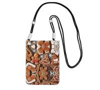 CPyuqw Black Carry Crossbody Purse for Women – Universal gingerbread cookies Print Mobile Phone Bag, Lightweight for Outdoor Activities