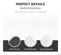 CPyuqw Blooming Cactus Flower Print Kitchen Floor Mat 2 Sets - Crystal Velvet Rug for Sink, Laundry Room & Dining Area & Bathroom