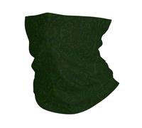CPyuqw Hunter Green Floral Petals Pattern Print Towel â€“ Multipurpose Sports Headscarf, Hair Scarf, Face Mask, Wrist Guard, Neckband for Climbing