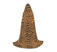 CPyuqw M Halloween Hooded Cape â€“ Unisex Giraffe Print Print Cosplay Robe for Víspera de Todos los Santos, Party, Carnival