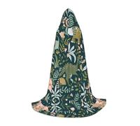 CPyuqw M Unisex Cute dinosaur Print Halloween Hooded Cosplay Robe