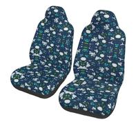 CPyuqw Universal Breathable Grass and dove Print Car Seat Covers