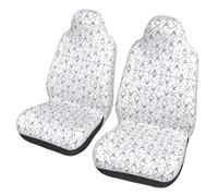 CPyuqw Universal Hunting Arrows Triangles Deer Print Car Seat Covers - Fit Front Seat Protector for Women and Men, Fits SUV Sedan Truck