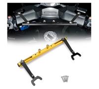 CPZPMFMKBG For BMW C650GT C 650 GT C650 C 650 For Sport Mutifunctional Cross Bar Balance Bar GPS Navigation Handlebar Bracket Extension Motorcycle GPS Navigation Bracket(Gold)