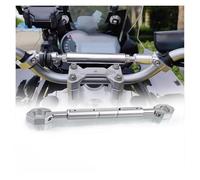 CPZPMFMKBG For BMW F800GT F800R F800S F800ST F800GS For Adventure ADV Motorcycle Adjustable Crossbar Handlebar Balance Bar Navigation Bracket Motorcycle GPS Navigation Bracket(A Sliver)