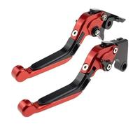 CPZPMFMKBG for BMW F900R F900 R F 900R 2020-2023 Motorcycle CNC Handlebar Adjustable Folding Extendable Brake Clutch Levers Motorcycle Brake Lever(Red)