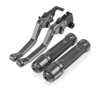 CPZPMFMKBG for CBR1000F SC24 CBR1000 F 1993-1998 Motorcycle Short Brake Clutch Levers Handle Grips Handlebar Ends CNC Motorcycle Brake Lever(G)
