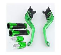 CPZPMFMKBG for CBR125R CB125R CBR 125R 2011-2021 Motorcycle Brake Clutch Lever Adjustable Motorbike Handle Bar Accessories 3D Rhombus CNC Motorcycle Brake Lever(Green)