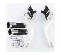 CPZPMFMKBG for CBR150R CBR 150R CBR150 R 2004-2010 Motorcycle Brake Clutch Lever Adjustable Motorbike Handle Bar Accessories Motorcycle Brake Lever(Silver)