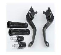CPZPMFMKBG for CBR150R CBR 150R CBR150 R 2011-2021 Motorcycle Brake Clutch Lever Adjustable Motorbike Handle Bar Motorcycle Brake Lever(Black)