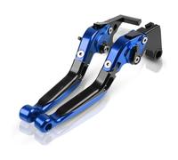 CPZPMFMKBG for CBR150R CBR 150R CBR150 R 2011-2021 Motorcycle Brake Clutch Levers Adjustable Folding Extendable CNC Motorcycle Brake Lever(Blue 1)