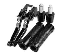 CPZPMFMKBG for CBR150R CBR 150R CBR150 R 2011-2021 Motorcycle Brake Clutch Levers Handlebar Hand Grips Adjustable Folding Extendable CNC Motorcycle Brake Lever(Black)