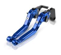 CPZPMFMKBG for CBR600 CBR 600 1991-1998 Motorcycle Brake Clutch Levers Adjustable Folding Extendable CNC Motorcycle Brake Lever(Blue)