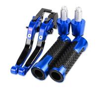 CPZPMFMKBG for CBR600RR CBR 600RR CBR 600 RR 2003-2006 Motorcycle CNC Adjustable Folding Extendable Brake Clutch Levers Handlebar Motorcycle Brake Lever(Blue)