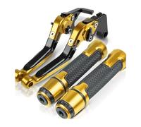 CPZPMFMKBG for CBR650F CBR 650F CBR650 F 2014-2016 Motorcycle CNC Adjustable Folding Extendable Brake Clutch Levers Handlebar Hand Grips Ends Motorcycle Brake Lever(13)