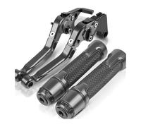 CPZPMFMKBG for CBR650F CBR 650F CBR650 F 2014-2016 Motorcycle CNC Adjustable Folding Extendable Brake Clutch Levers Handlebar Hand Grips Ends Motorcycle Brake Lever(18)