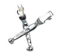 CPZPMFMKBG for H&Arley for Davidson for Fat Boy for Dyna for Road for King FX XL FL for Ultra Aftermarket Motorcycle Parts Skull Brake Clutch Levers Motorcycle Brake Lever(3 MT241-020A-CD)