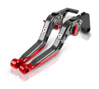 CPZPMFMKBG for Suzuki GW 250 GW250 for Inaz&uma 2011-2018 Motorcycle Folding Adjustable Brake Clutch Levers Handlebar Grips Motorcycle Brake Lever(11)