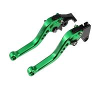 CPZPMFMKBG for T&riumph 765 for Street for Triple S (Not RS Version) 2017-2023 Motorcycle Accessories CNC Short Adjustable Brake Clutch Levers Motorcycle Brake Lever(Green)