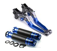 CPZPMFMKBG for Y&amaha MT09 MT-09 for Tracer GT SP 2014-2021 Motorcycle Clutch Brake Lever Extendable Adjustable Foldable Levers Handlebar Hand Grips Motorcycle Brake Lever(4)