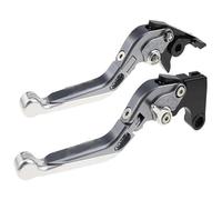 CPZPMFMKBG for Yama&ha for Tracer 900GT 2021-2023 Motorcycle CNC Brake Clutch Levers Adjustable Folding Extendable Motorcycle Brake Lever(Silver)