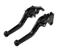 CPZPMFMKBG for Yama&ha XMAX125 XMAX250 XMAX300 XMAX400 2016-2023 Motorcycle Accessories CNC Short Adjustable Brake Clutch Levers Motorcycle Brake Lever(Black)