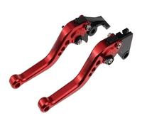 CPZPMFMKBG for Yama&ha YZFR3 YZF R3 YZF-R3 R3 2015-2023 Motorcycle CNC Short Adjustable Brake Clutch Levers Motorcycle Brake Lever(Red)