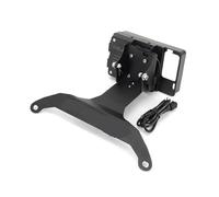 CPZPMFMKBG support de navigation pour moto For SYM For JOYMAX Z 300 Motorcycle Windshield Mount Navigation Bracket GPS Smartphone Holder(Set)