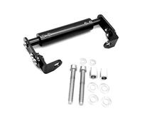 CPZPMFMKBG support de navigation pour moto For Universal Small Displacement Off-road Motorcycle 22mm Phone GPS Navigation Bracket Mount Holder Support Extension Bar(Black)