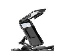 CPZPMFMKBG support de navigation pour moto Waterproof Motorcycle Bike Mobile Phone Holder Support Universal Bicycle GPS 360° Swivel Adjustable Cellphone