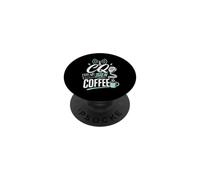 CQ Coffee Ham Radio Operator PopSockets Adhesive PopGrip