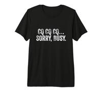 CQ CQ CQ Sorry Busy Funny Ham Radio Operator Amateur Code Premium T-Shirt