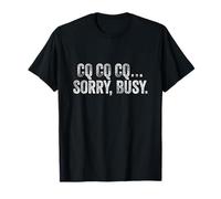 CQ CQ CQ Sorry Busy Funny Ham Radio Operator Amateur Code T-Shirt