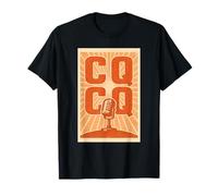CQ CQ Retro Radio Call T-Shirt