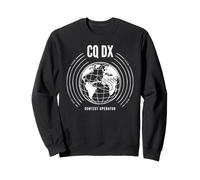 CQ DX Ham Radio Contest Operator Yagi Antenna Sweatshirt