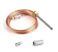 CQ100A1005 Thermocouple Compatible with Resideo Gas Furnaces, Water Heaters ＆ Boilers, 36" Thermocouple Fits for Twist-in, Clamp-in and Push-in Type Pilot Burners, Water Heaters Replacement Parts